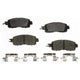 Front Semi Metallic Pads by AGNA BRAKES - ALD1650M