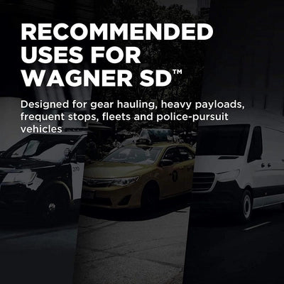 Front Severe Duty Pads by WAGNER - SX411