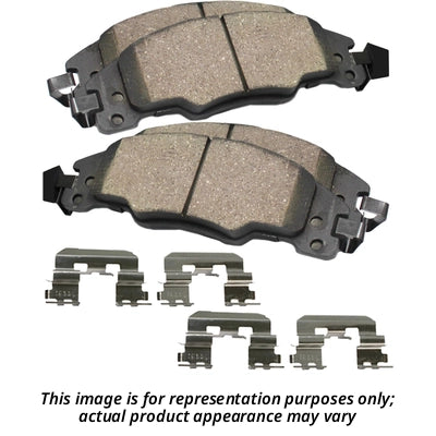 AGNA BRAKES - PLD1456C - Rear Ceramic Disc Brake Pad Set