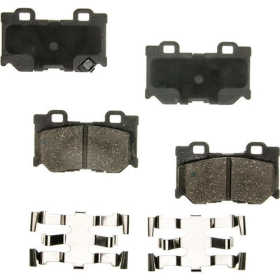 Rear Ceramic Pads by AGNA BRAKES - CXD1347