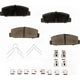 Rear Ceramic Pads by AGNA BRAKES - CXD482