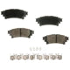 AGNA BRAKES - PLD1391C - Rear Ceramic Disc Brake Pad Set
