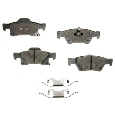 AGNA BRAKES - PLD1498C - Rear Ceramic Disc Brake Pad Set