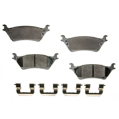 AGNA BRAKES - PLD1602C - Rear Ceramic Disc Brake Pad Set