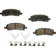 Rear Ceramic Pads by AGNA BRAKES - PLD1647C