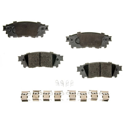 AGNA BRAKES - PLD1805C - Rear Ceramic Disc Brake Pad Set
