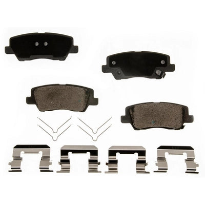AGNA BRAKES - PLD1839C - Rear Ceramic Disc Brake Pad Set