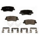 AGNA BRAKES - PLD1839C - Rear Ceramic Disc Brake Pad Set
