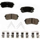 Rear Ceramic Pads by AGNA BRAKES - PLD1856C