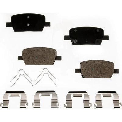 Rear Ceramic Pads by AGNA BRAKES - PLD1914C