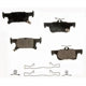 AGNA BRAKES - PLD2025C - Rear Ceramic Disc Brake Pad Set