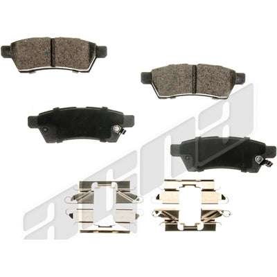 Rear Ceramic Pads by AGNA BRAKES - CXD1100