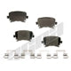 AGNA BRAKES - CXD1108 - Rear Ceramic Pads