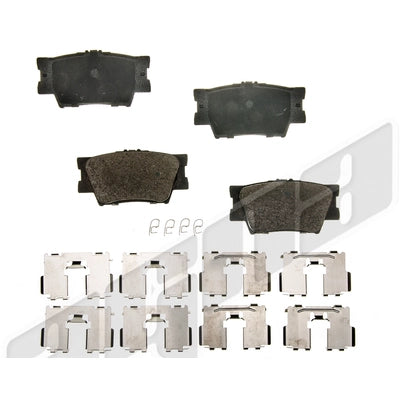 Rear Ceramic Pads by AGNA BRAKES - CXD1212
