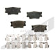 Rear Ceramic Pads by AGNA BRAKES - CXD1212