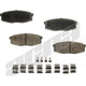 Rear Ceramic Pads by AGNA BRAKES - CXD1304