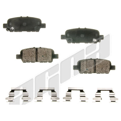 Rear Ceramic Pads by AGNA BRAKES - CXD1415