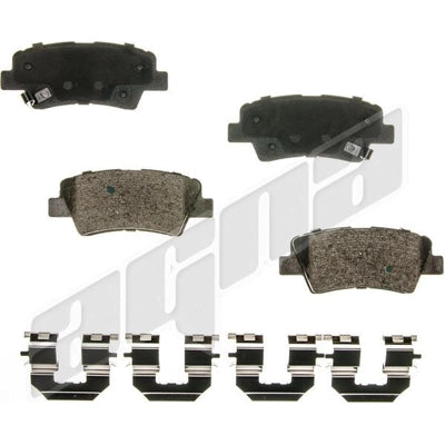 Rear Ceramic Pads by AGNA BRAKES - CXD1445