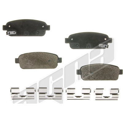 Rear Ceramic Pads by AGNA BRAKES - CXD1468
