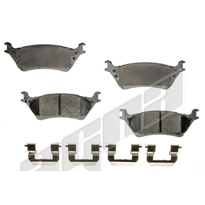 Rear Ceramic Pads by AGNA BRAKES - CXD1602