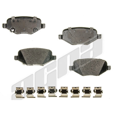Rear Ceramic Pads by AGNA BRAKES - CXD1657