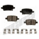 Rear Ceramic Pads by AGNA BRAKES - CXD1857