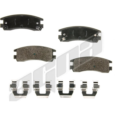 Rear Ceramic Pads by AGNA BRAKES - CXD698