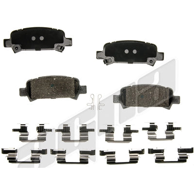 Rear Ceramic Pads by AGNA BRAKES - CXD770