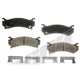 Rear Ceramic Pads by AGNA BRAKES - CXD785