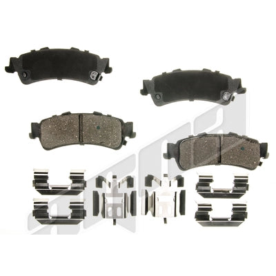 Rear Ceramic Pads by AGNA BRAKES - CXD792