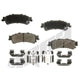 Rear Ceramic Pads by AGNA BRAKES - CXD792