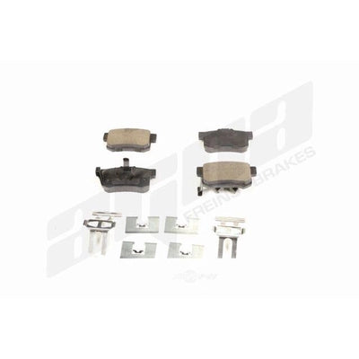 Rear Ceramic Pads by AGNA BRAKES - PLD1086C