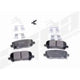 Rear Ceramic Pads by AGNA BRAKES - PLD1585C