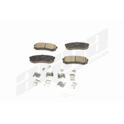 Rear Ceramic Pads by AGNA BRAKES - PLD606C