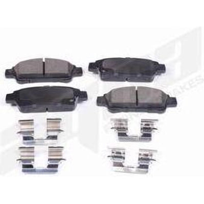 Rear Ceramic Pads by AGNA BRAKES - PLD995C