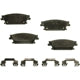 Rear Disc Pads by AGNA BRAKES - PXD1020