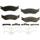 Rear Disc Pads by AGNA BRAKES - PXD1066