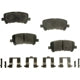 Rear Disc Pads by AGNA BRAKES - PXD1281