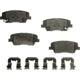 Rear Disc Pads by AGNA BRAKES - PXD1284