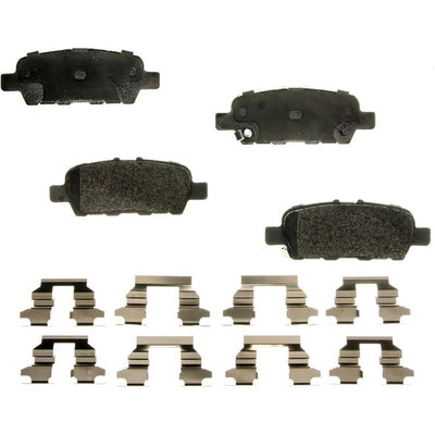 Rear Disc Pads by AGNA BRAKES - PXD1288