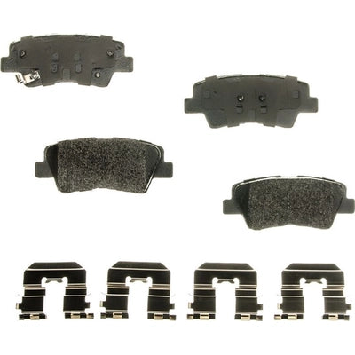 Rear Disc Pads by AGNA BRAKES - PXD1313
