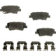 Rear Disc Pads by AGNA BRAKES - PXD1313