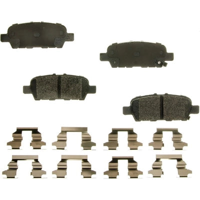Rear Disc Pads by AGNA BRAKES - PXD1415