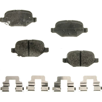 Rear Disc Pads by AGNA BRAKES - PXD1569