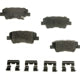 Rear Disc Pads by AGNA BRAKES - PXD1594