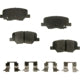 Rear Disc Pads by AGNA BRAKES - PXD1679