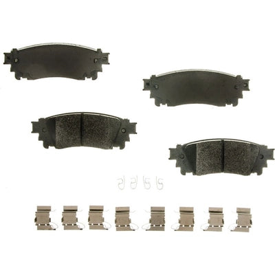 Rear Disc Pads by AGNA BRAKES - PXD1805
