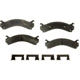 Rear Disc Pads by AGNA BRAKES - PXD909