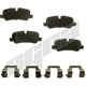 Rear Disc Pads by AGNA BRAKES - PXD1099A