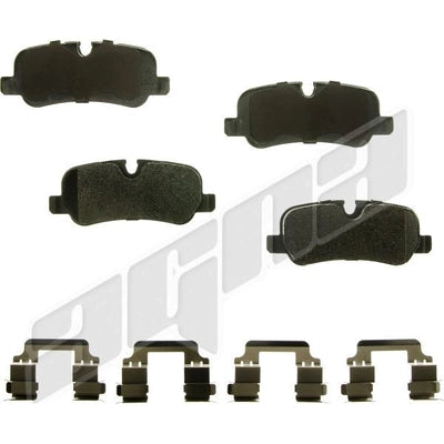 Rear Disc Pads by AGNA BRAKES - PXD1099A